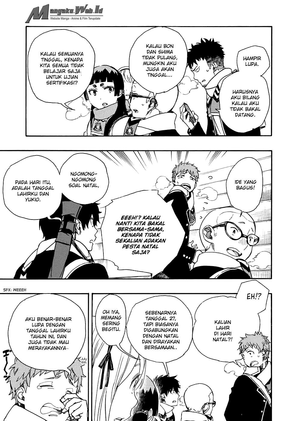 Ao no Exorcist Bab 87 halaman 29