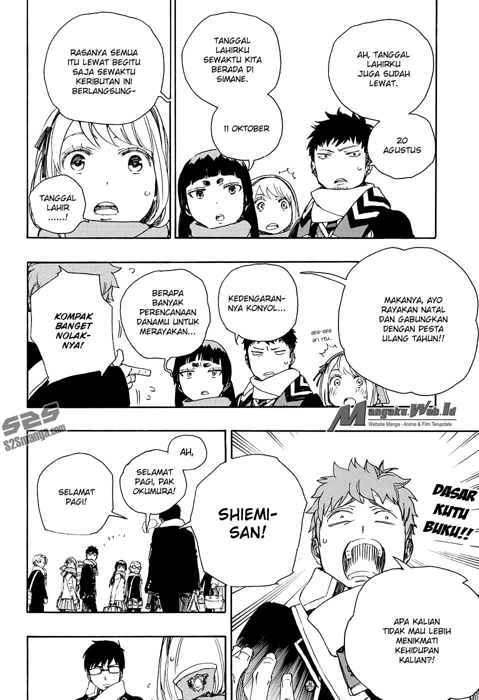 Ao no Exorcist Bab 87 halaman 30