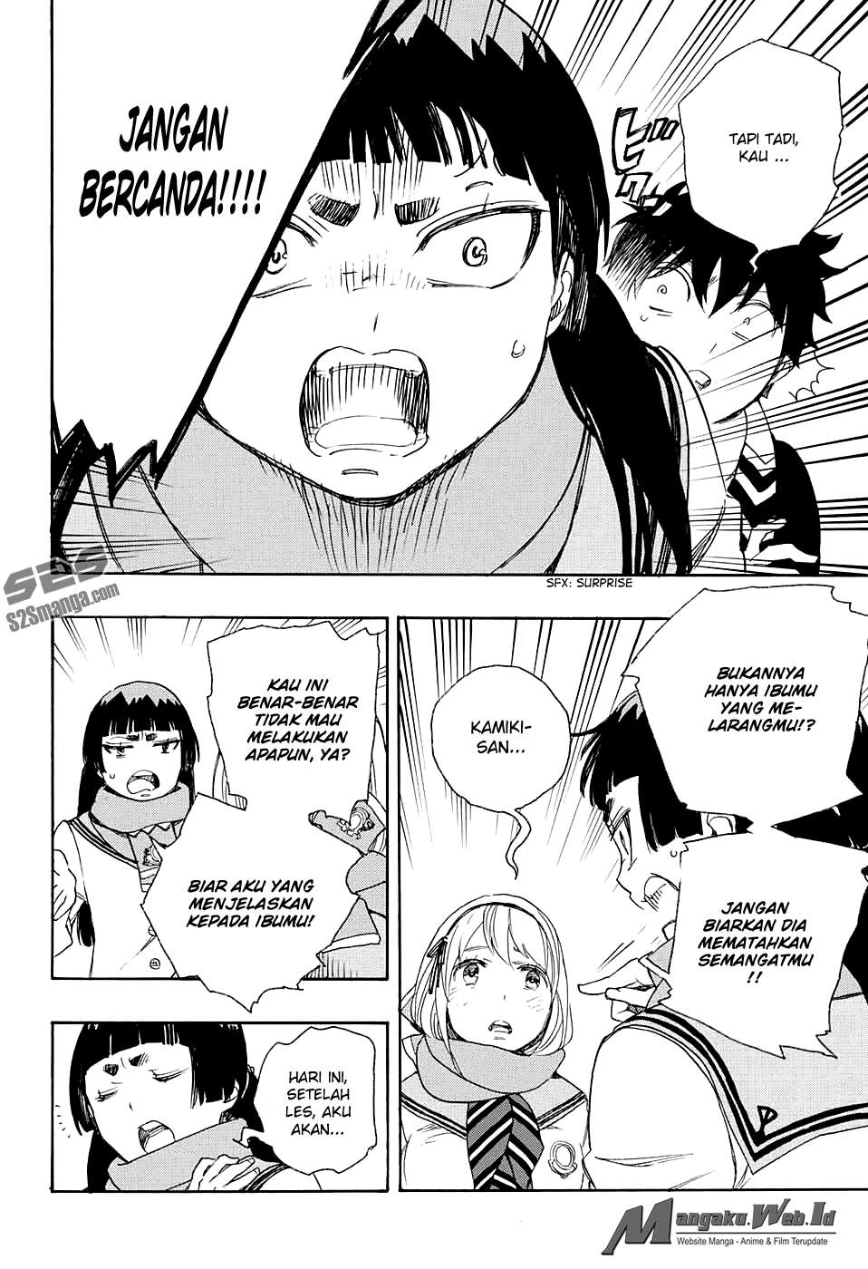 Ao no Exorcist Bab 87 halaman 32