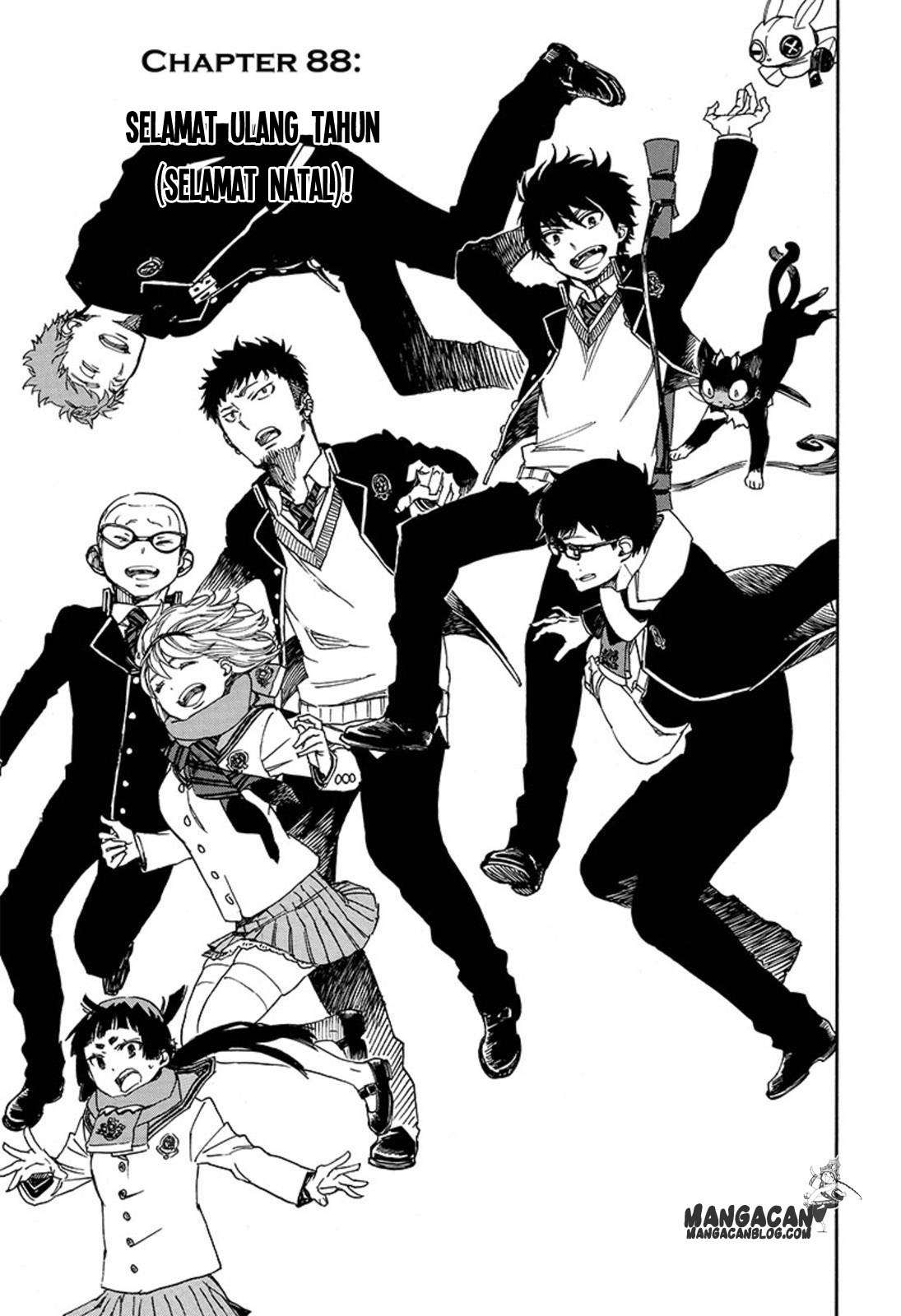 Ao no Exorcist chapter 88 halaman 1