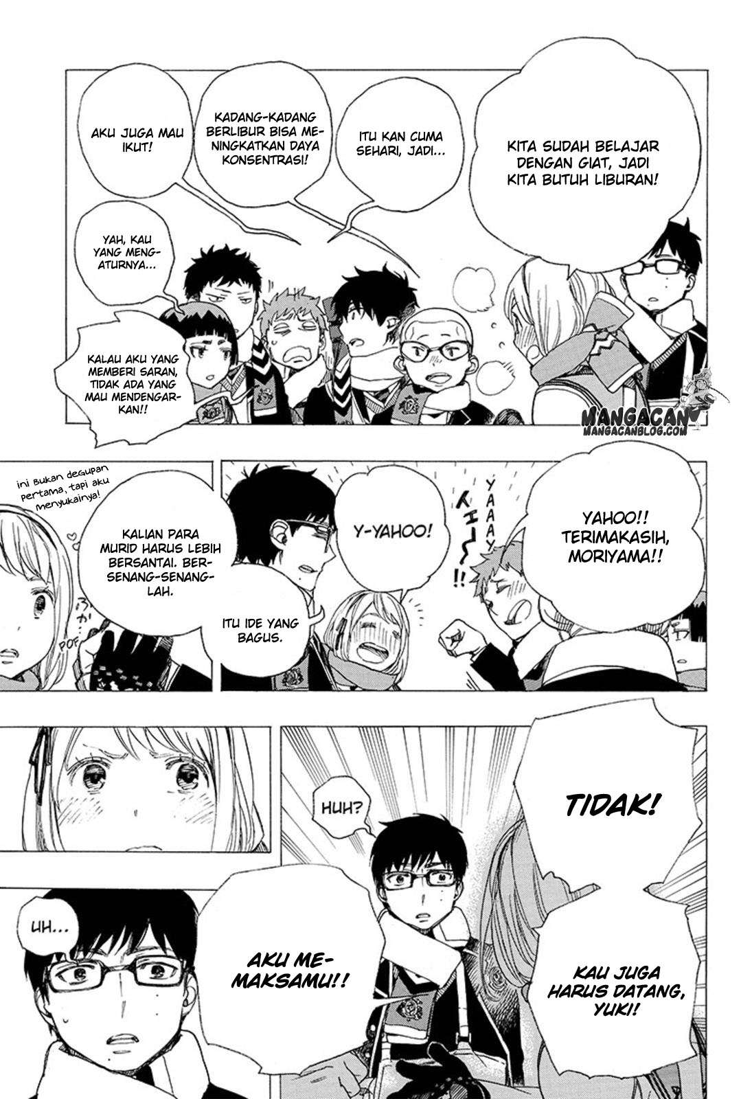 Ao no Exorcist chapter 88 halaman 3