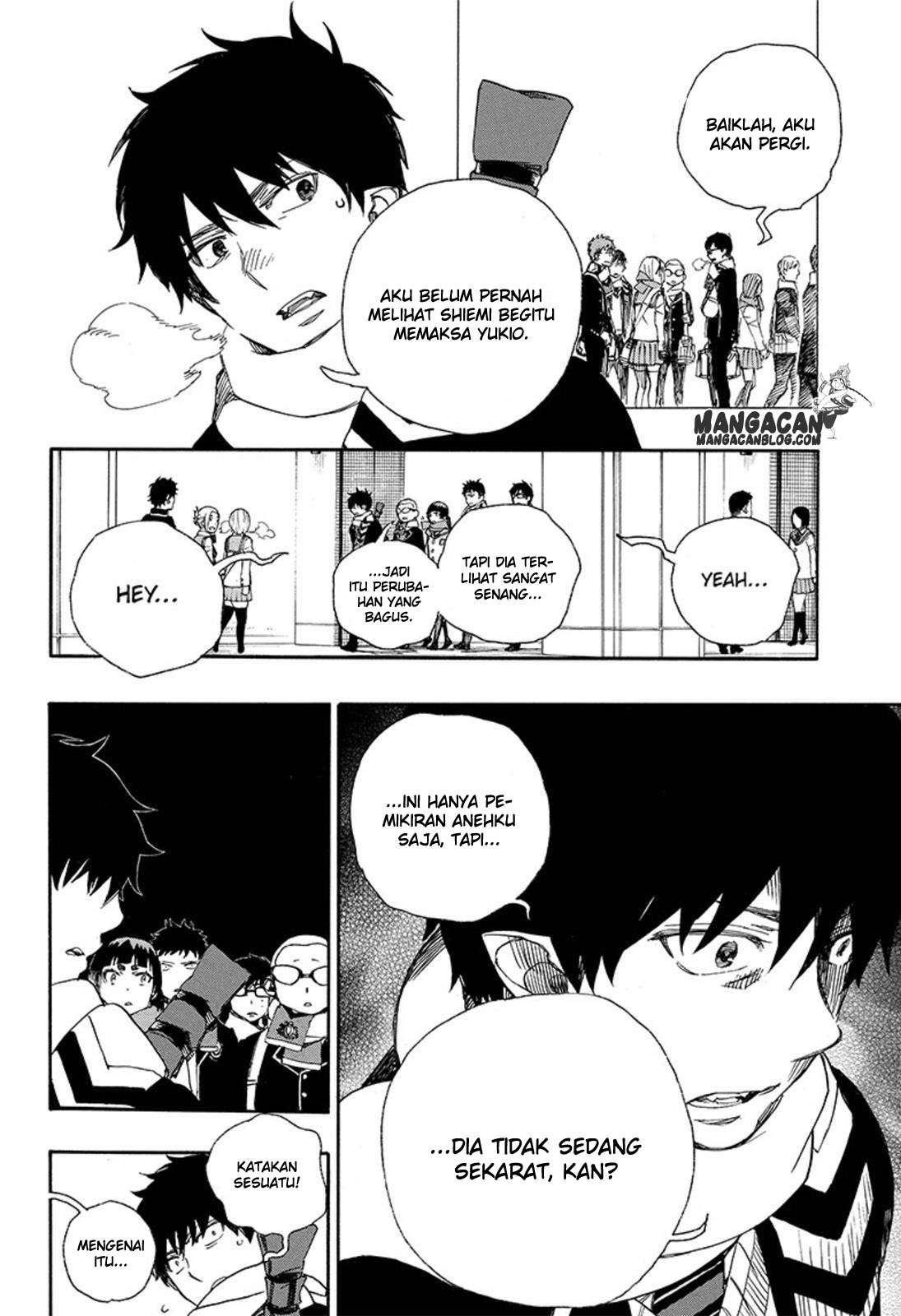 Ao no Exorcist chapter 88 halaman 4