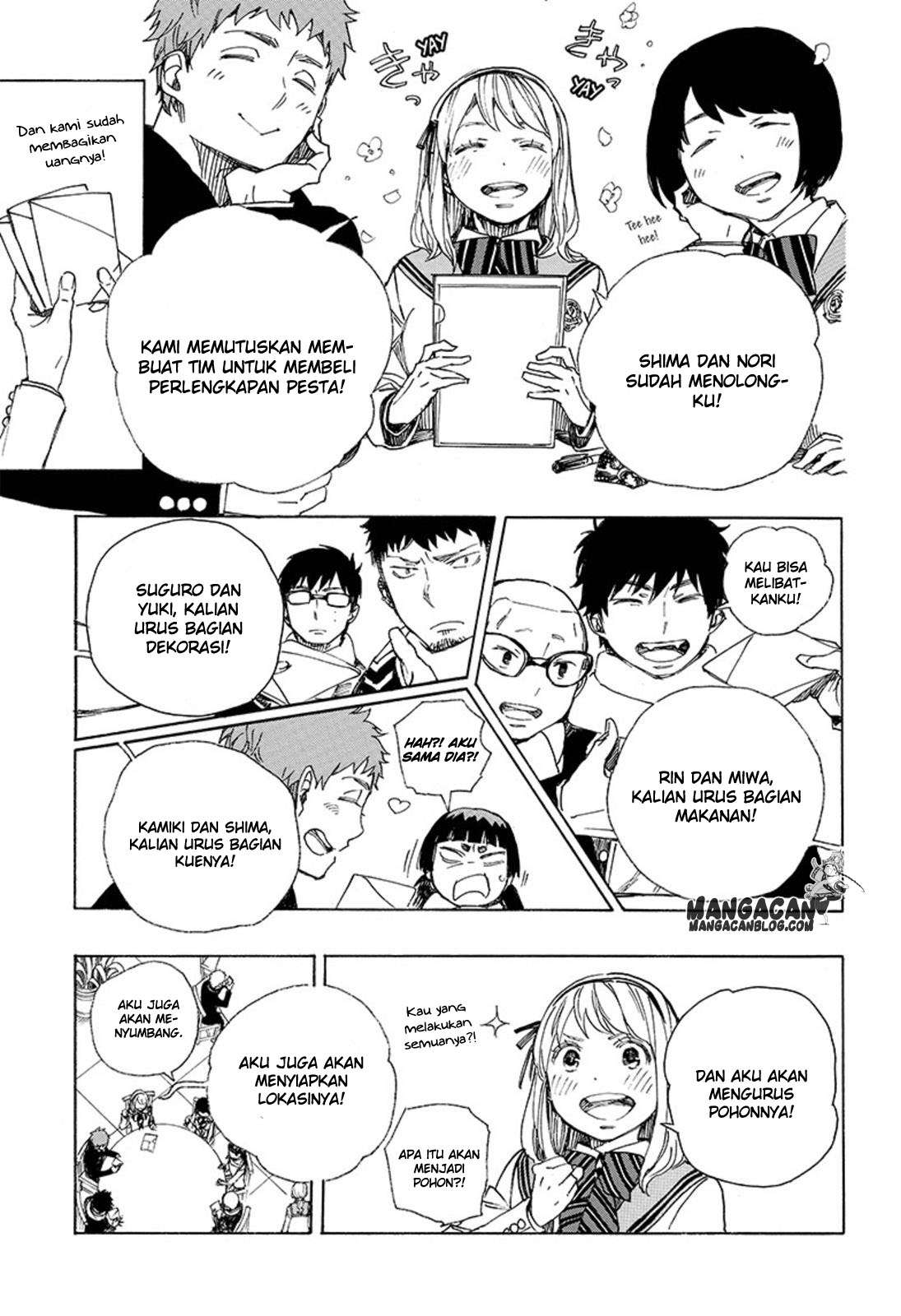 Ao no Exorcist chapter 88 halaman 7