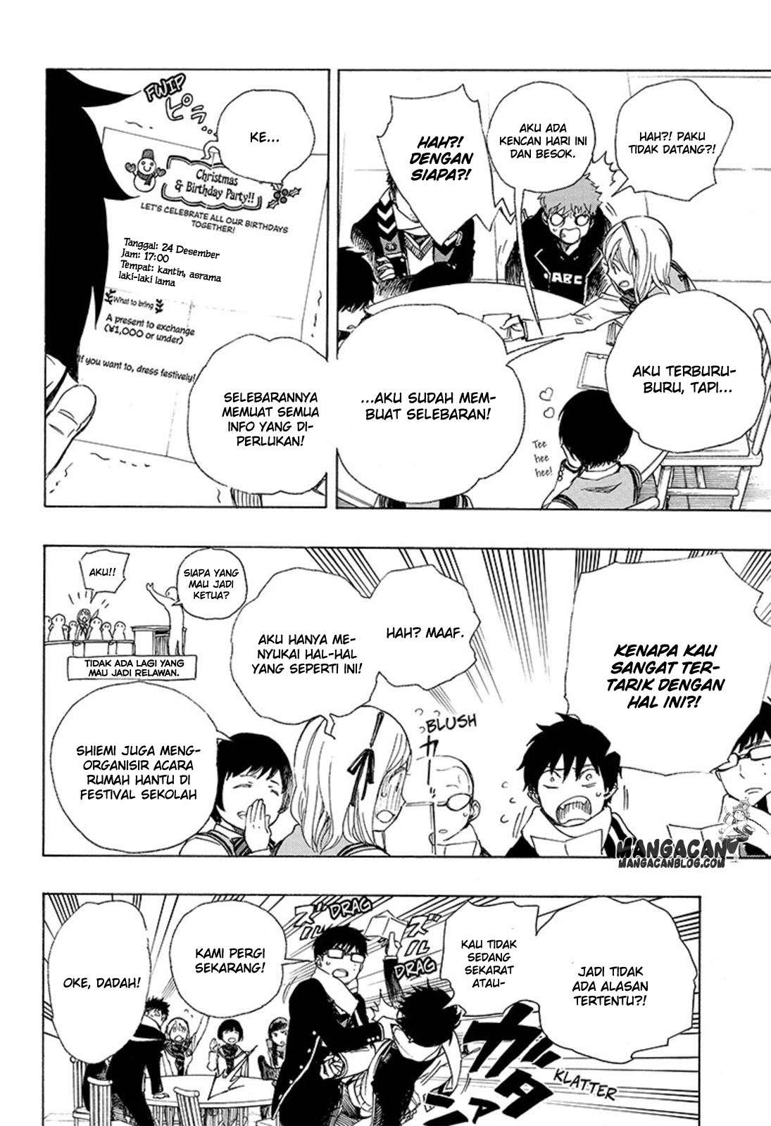 Ao no Exorcist chapter 88 halaman 8