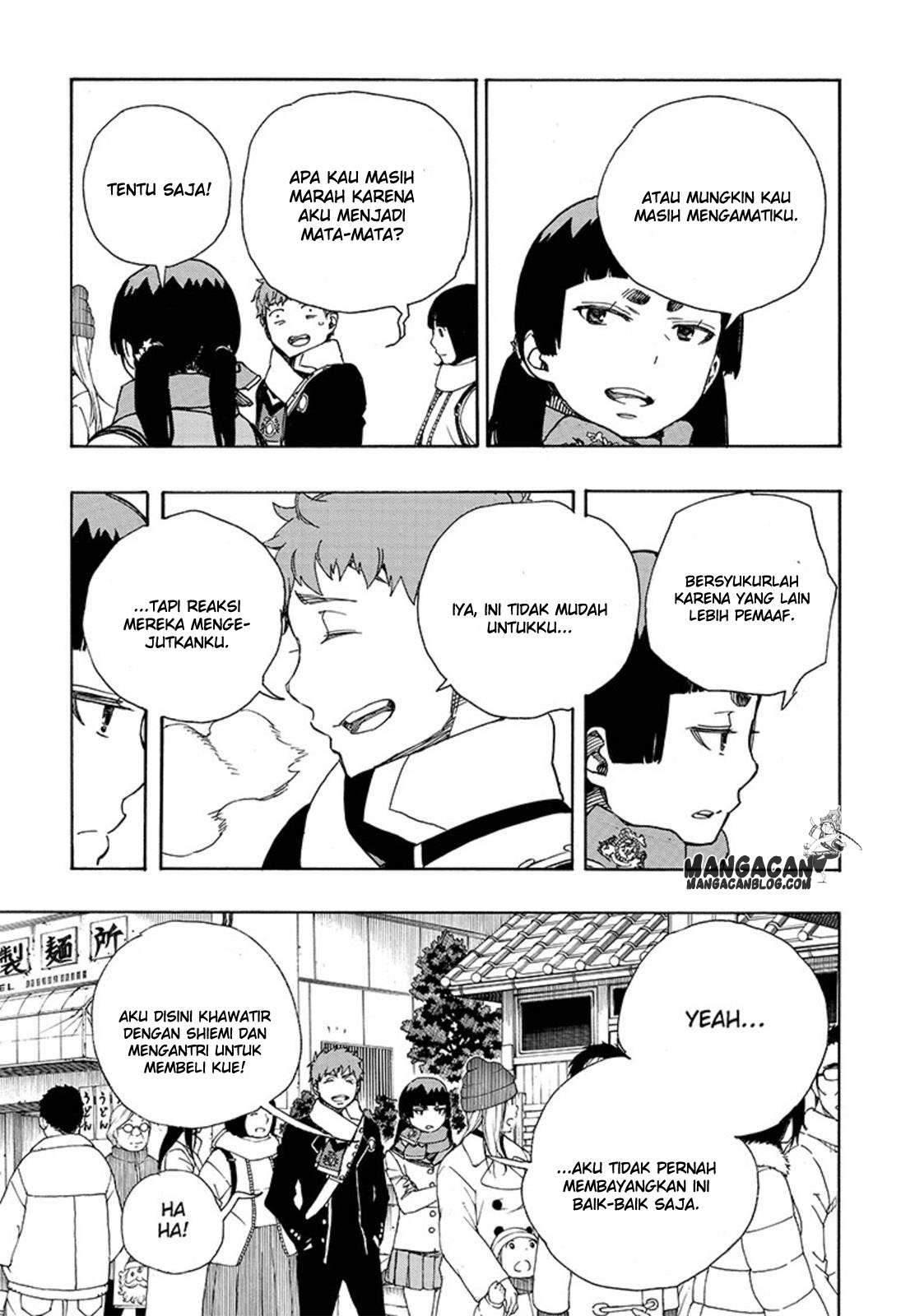 Ao no Exorcist chapter 88 halaman 13