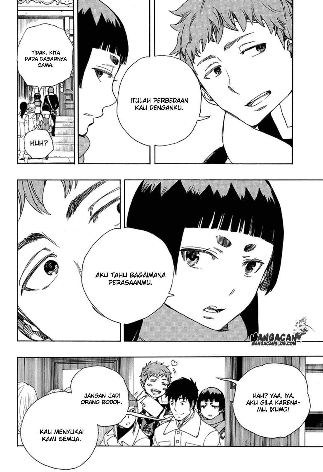 Ao no Exorcist chapter 88 halaman 14