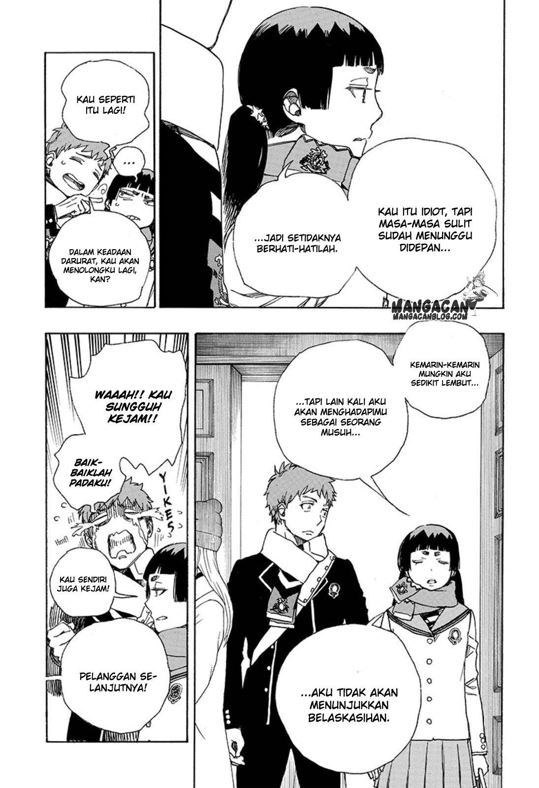 Ao no Exorcist chapter 88 halaman 15