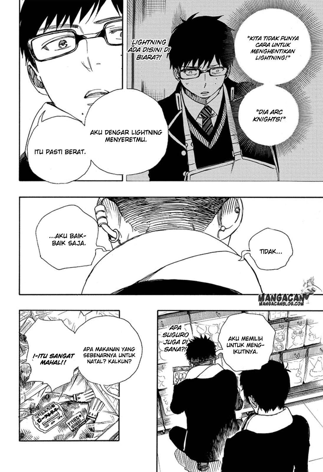 Ao no Exorcist chapter 88 halaman 18