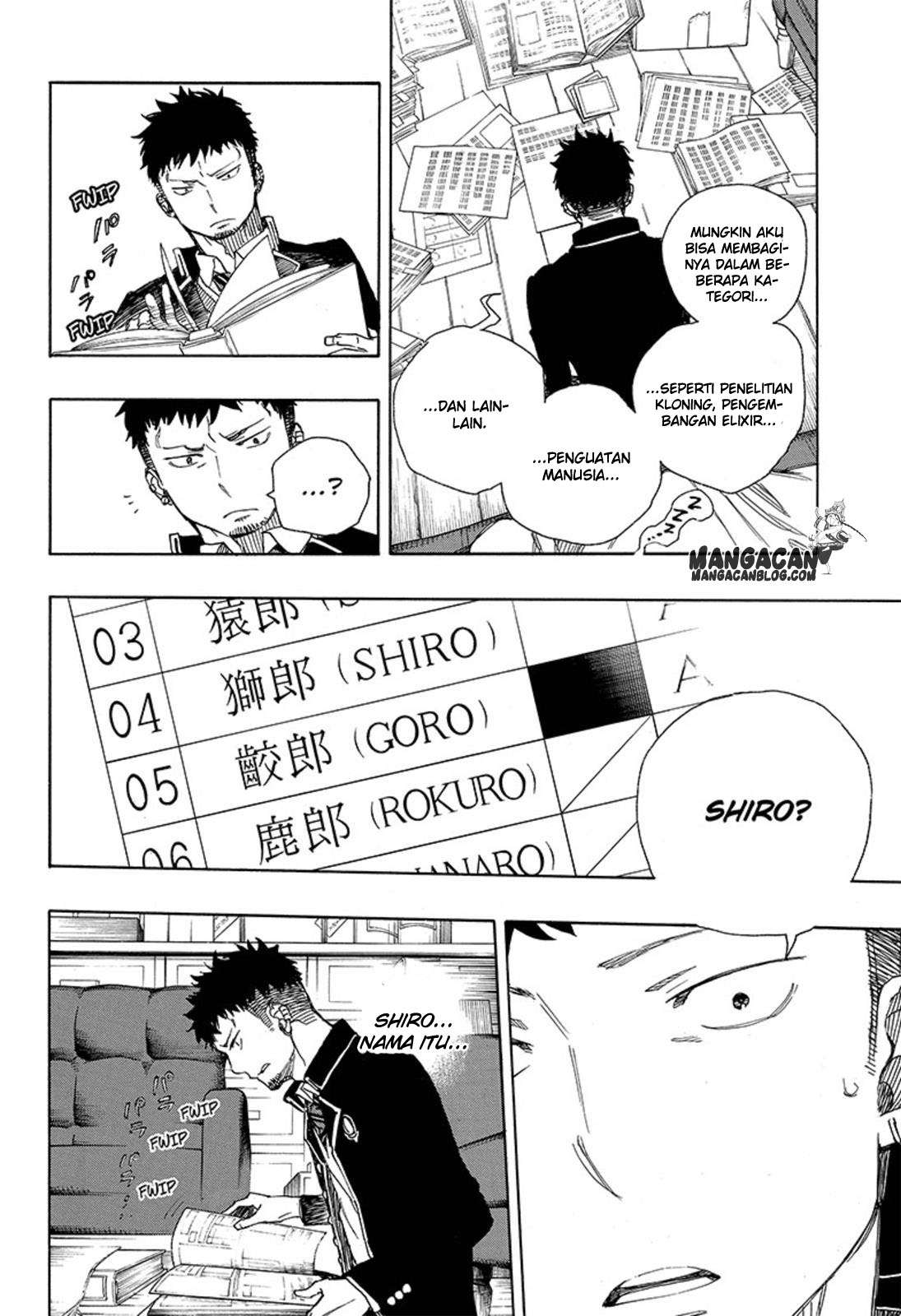 Ao no Exorcist chapter 88 halaman 20