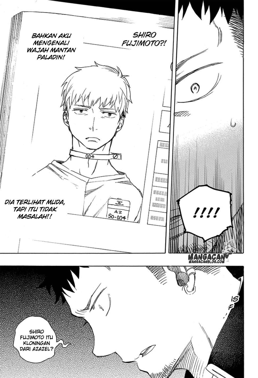 Ao no Exorcist chapter 88 halaman 21