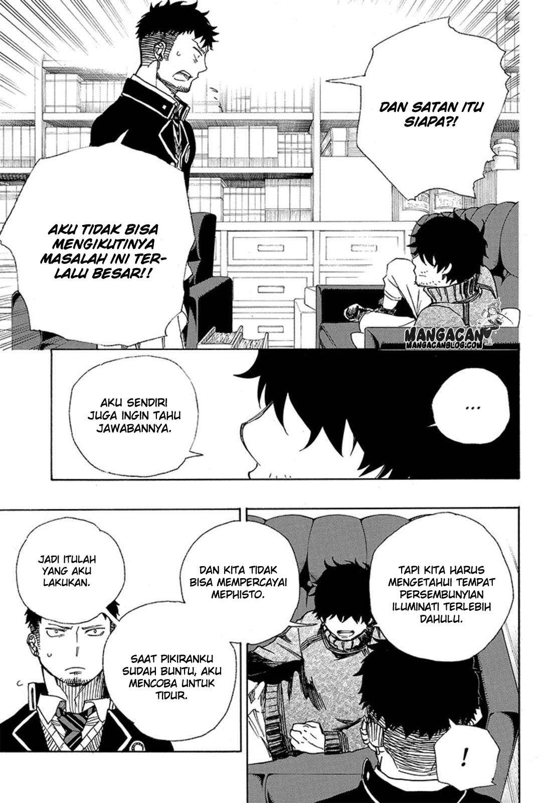 Ao no Exorcist chapter 88 halaman 25