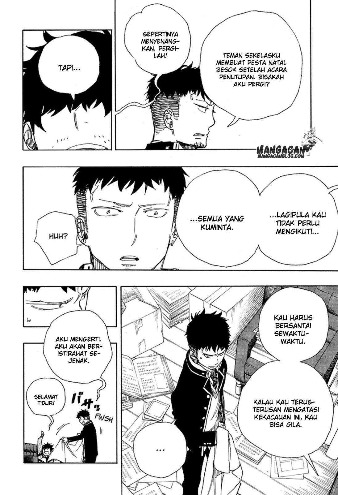 Ao no Exorcist chapter 88 halaman 26
