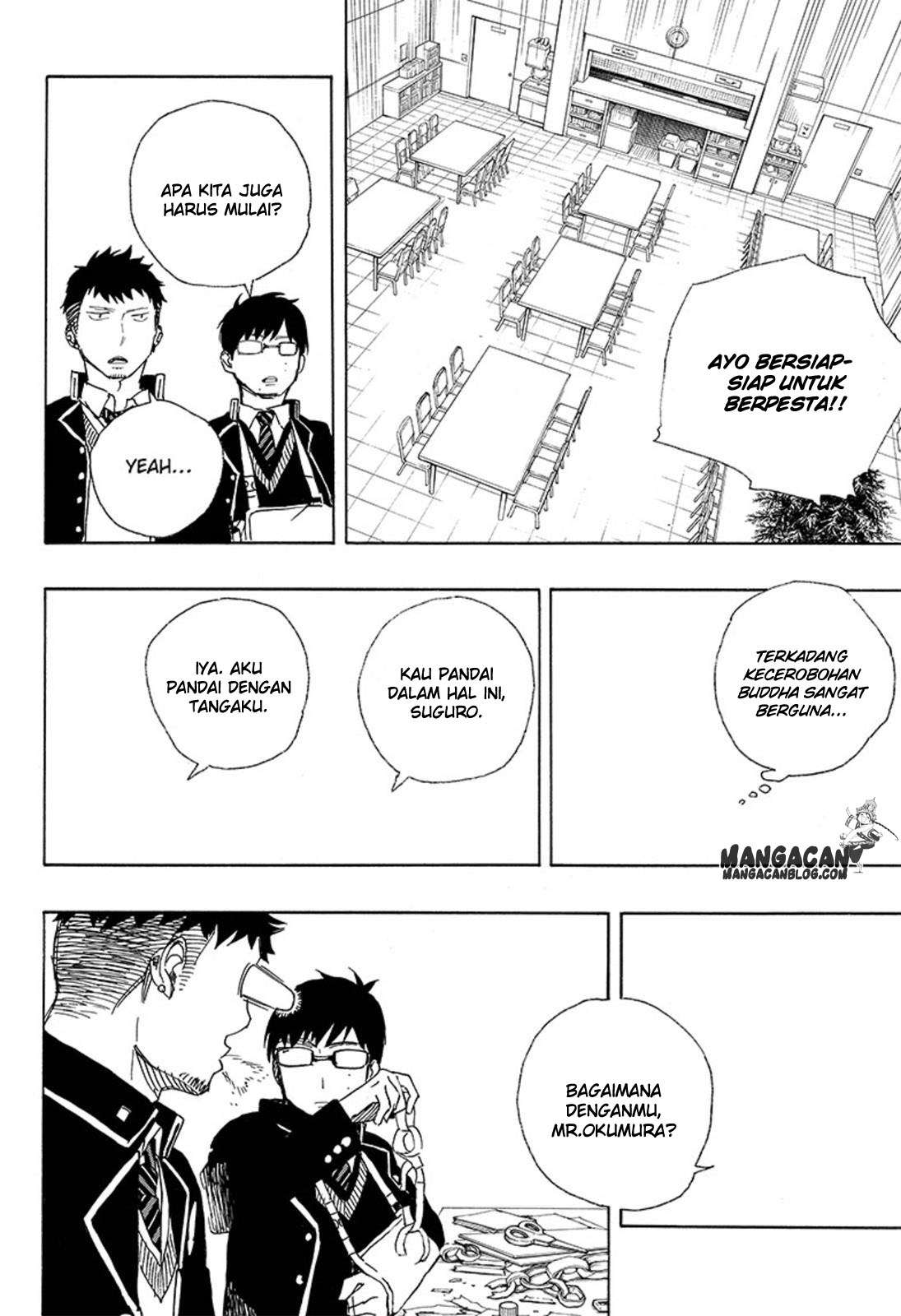 Ao no Exorcist chapter 88 halaman 30