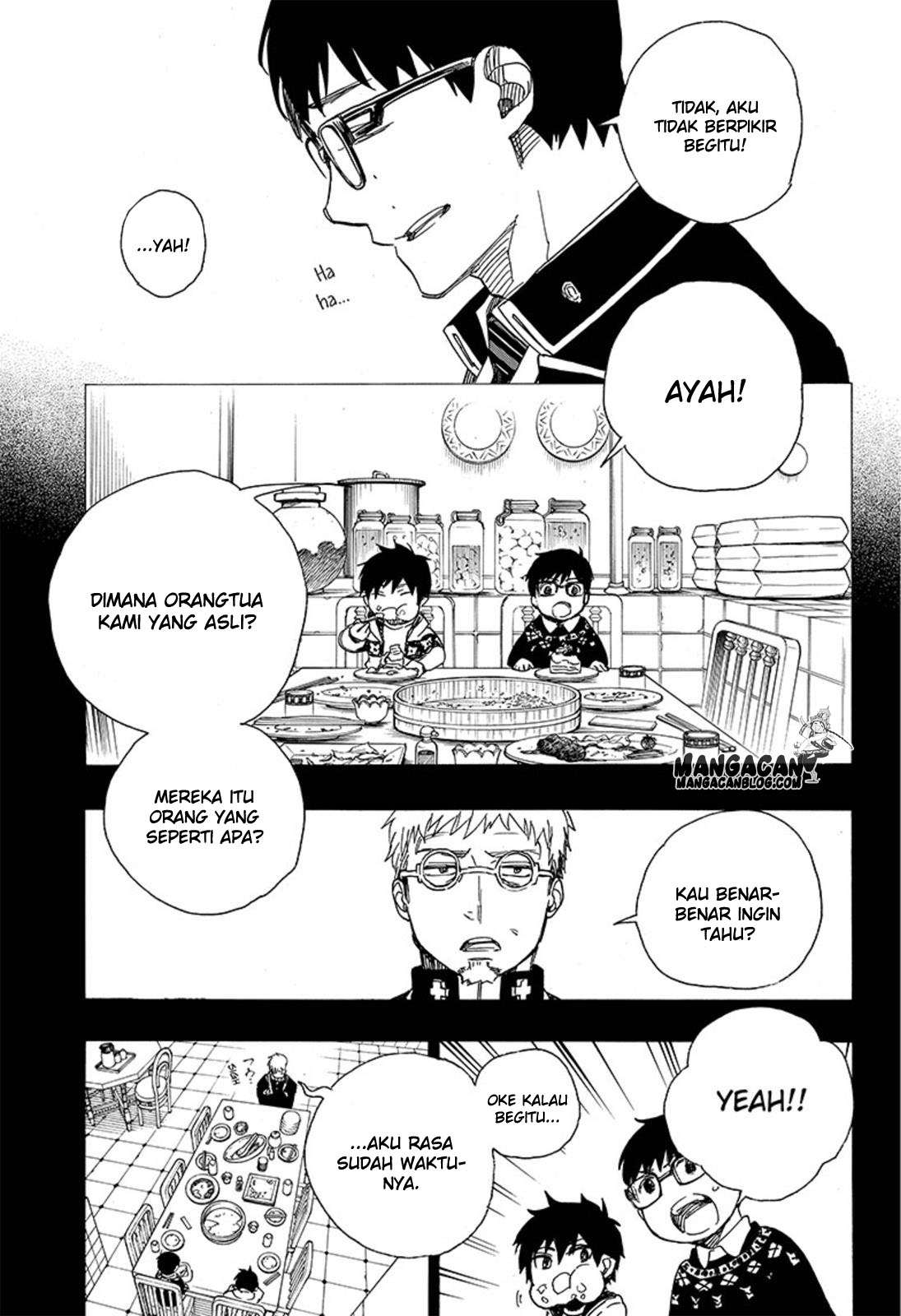 Ao no Exorcist chapter 88 halaman 33