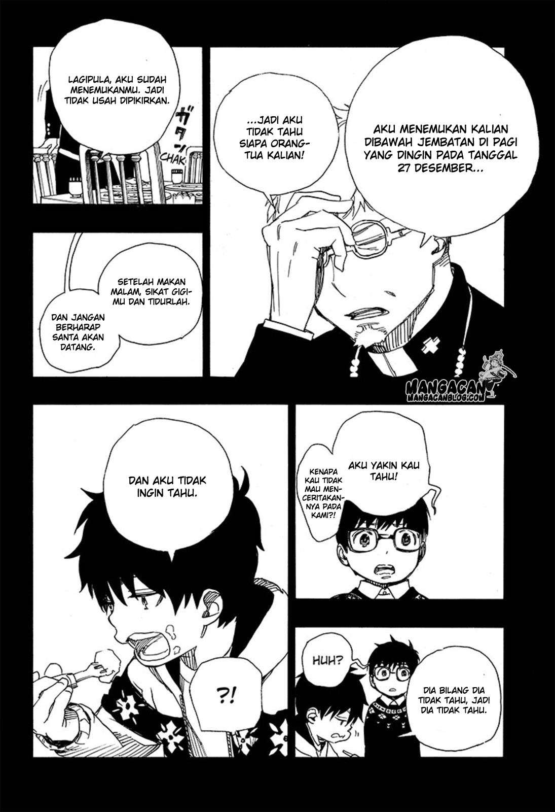 Ao no Exorcist chapter 88 halaman 34
