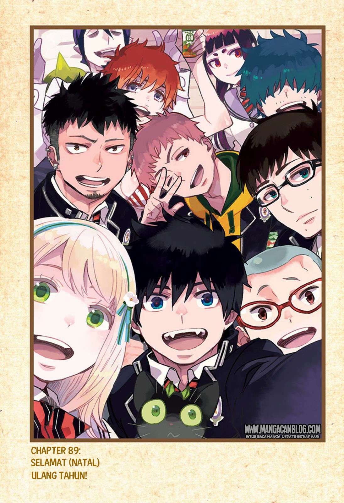 Ao no Exorcist chapter 89 halaman 1