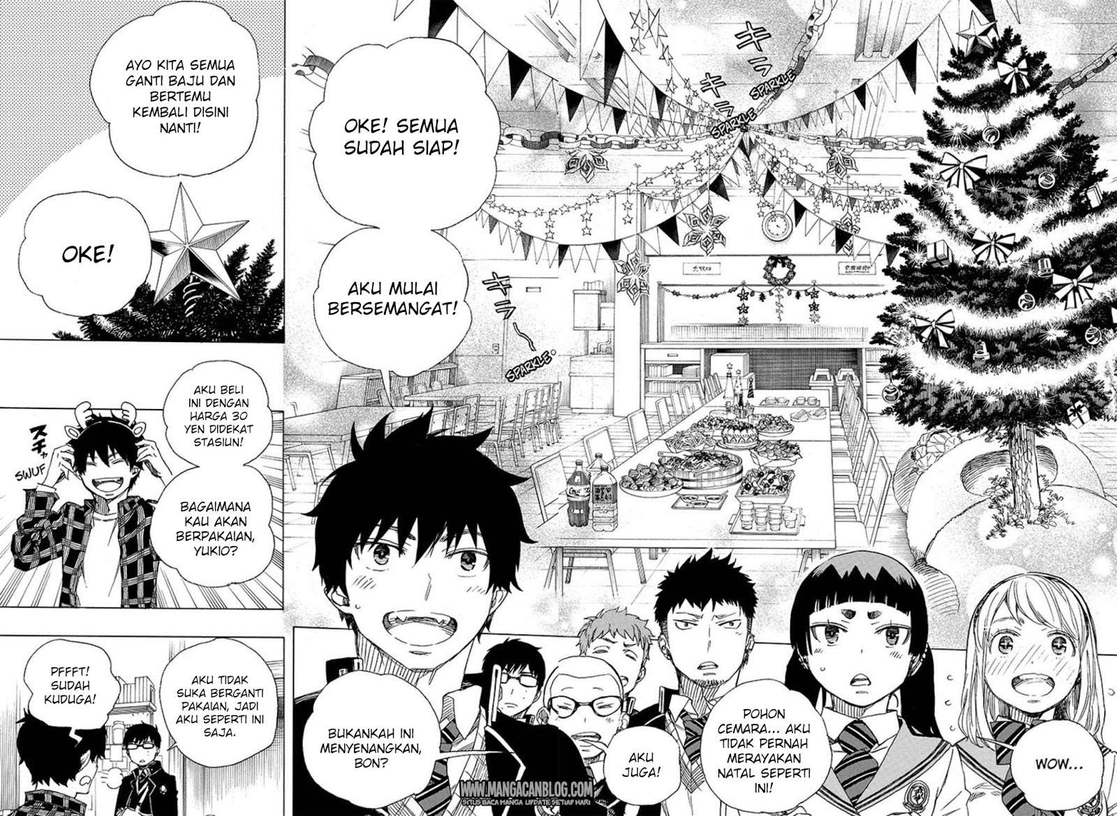 Ao no Exorcist chapter 89 halaman 3