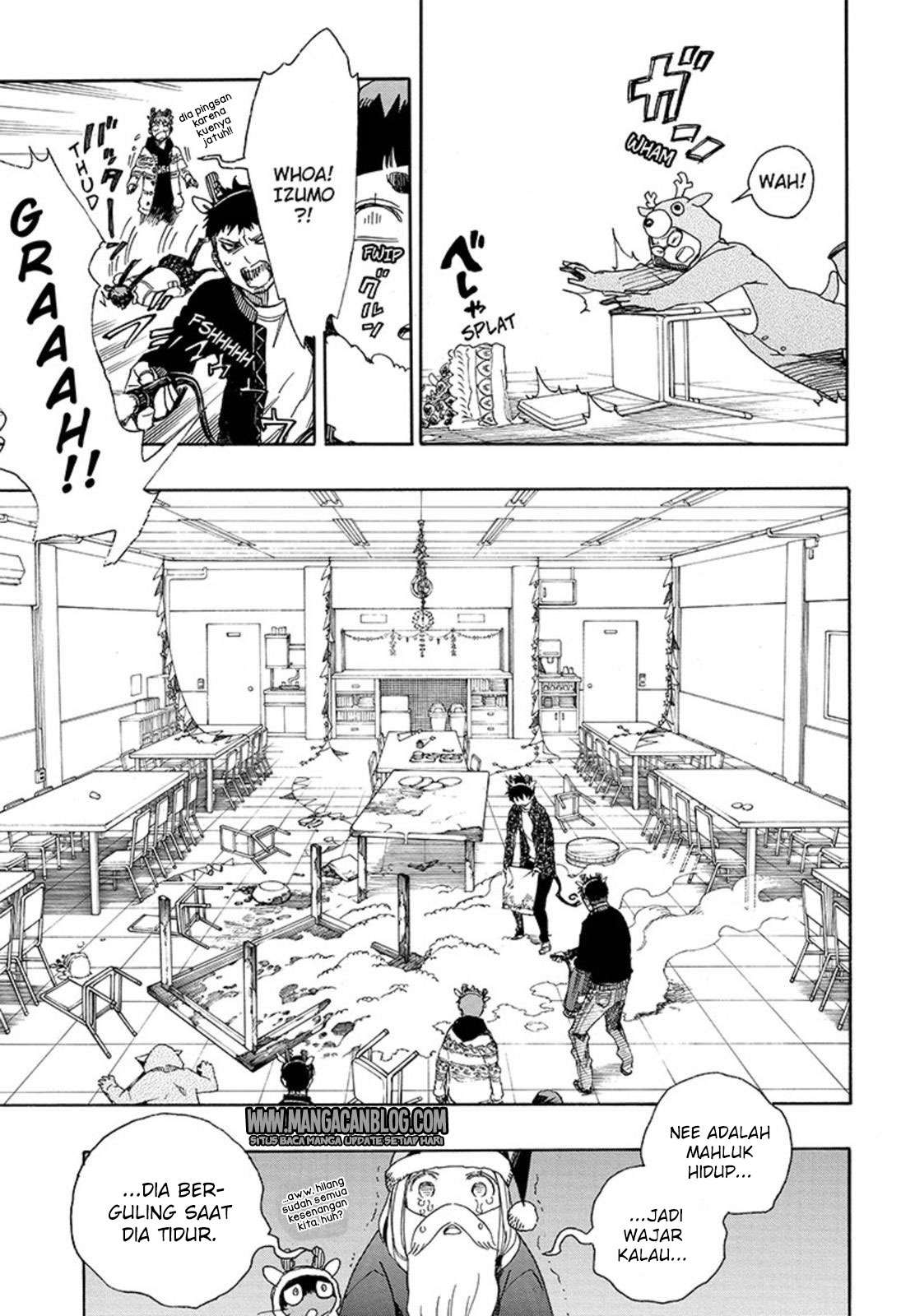 Ao no Exorcist chapter 89 halaman 9