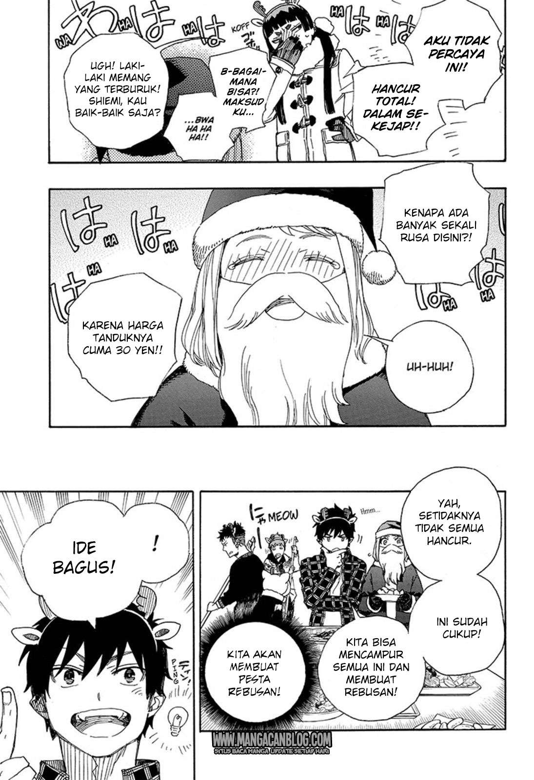 Ao no Exorcist chapter 89 halaman 11