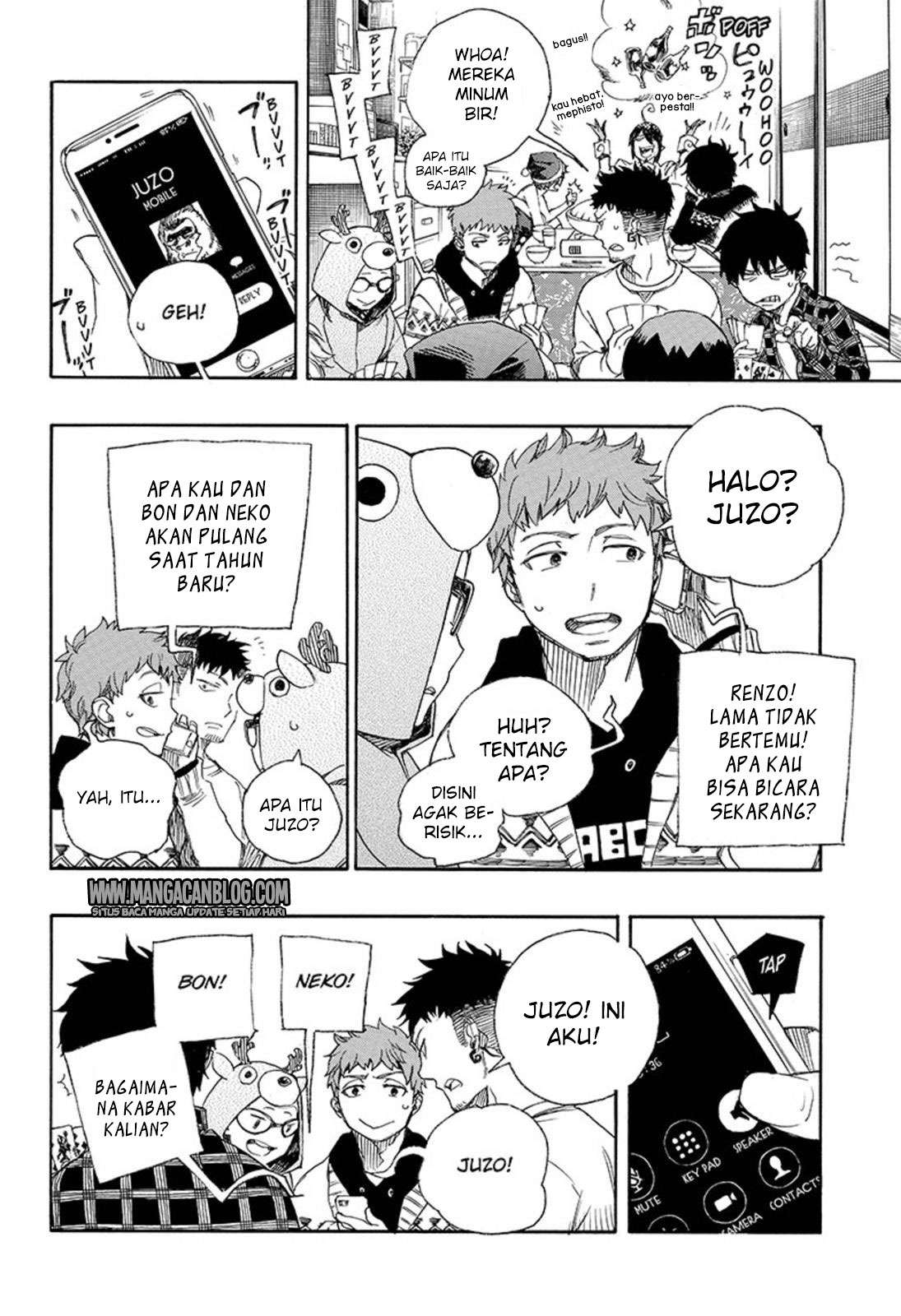 Ao no Exorcist chapter 89 halaman 14