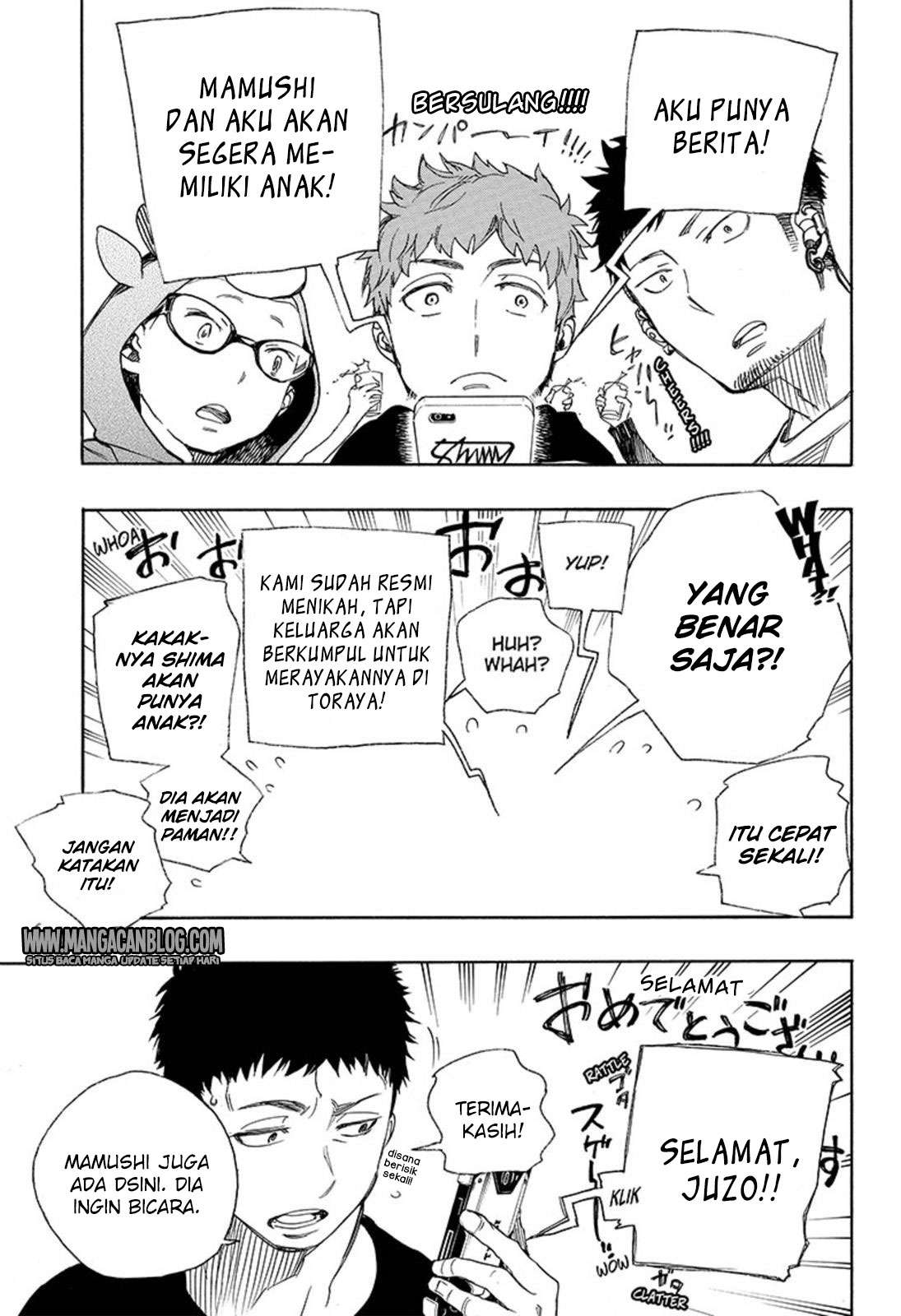 Ao no Exorcist chapter 89 halaman 15