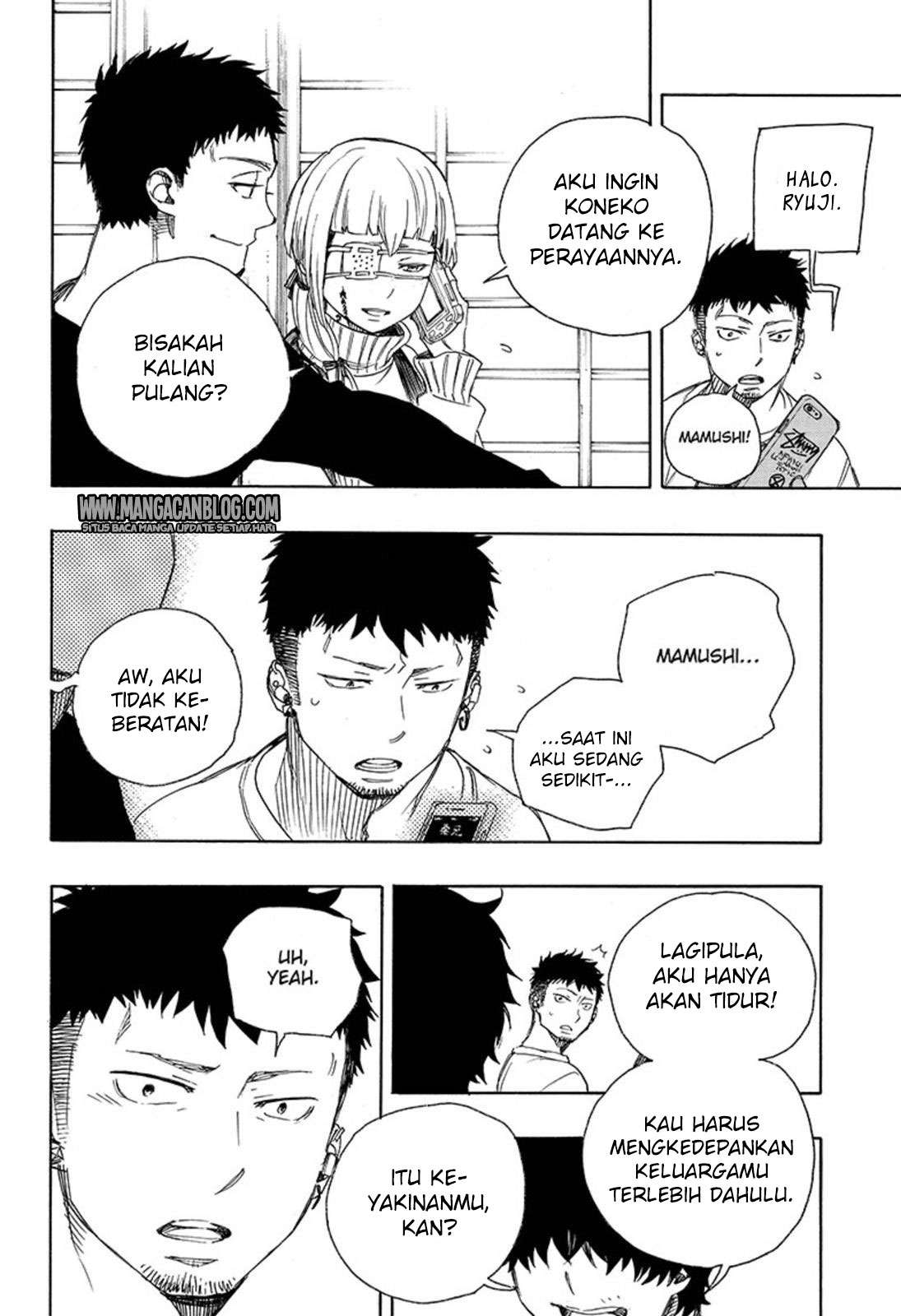 Ao no Exorcist chapter 89 halaman 16