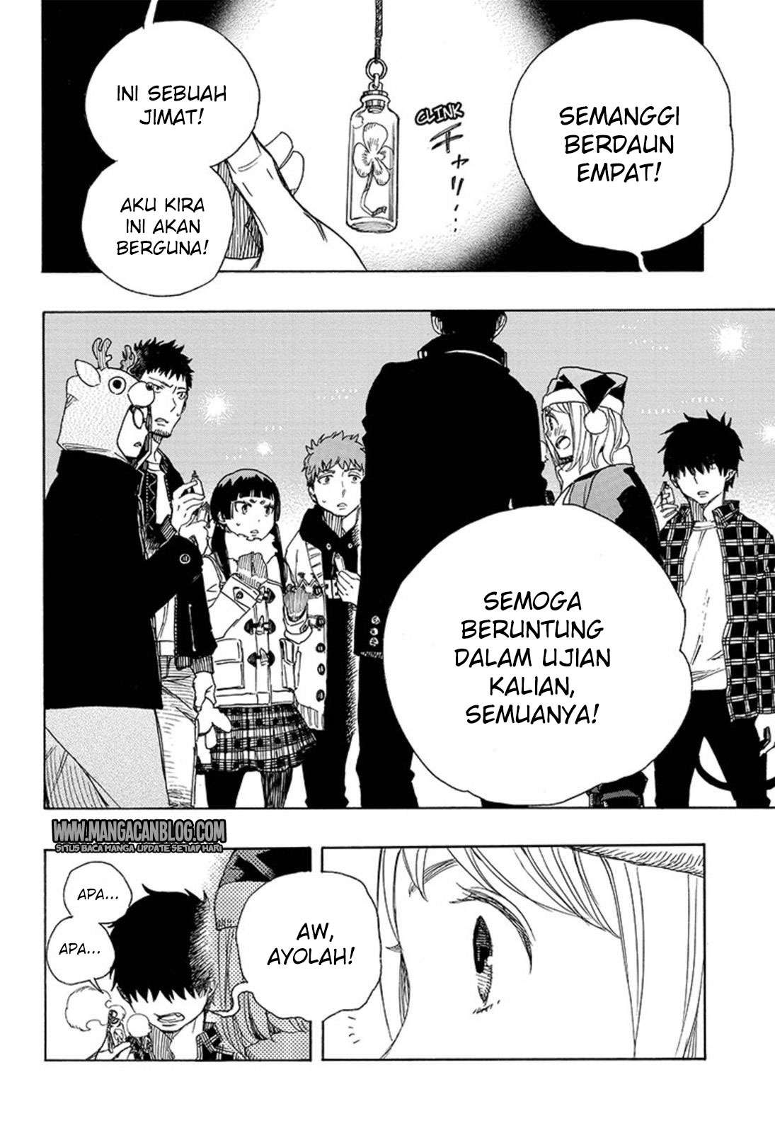 Ao no Exorcist chapter 89 halaman 18