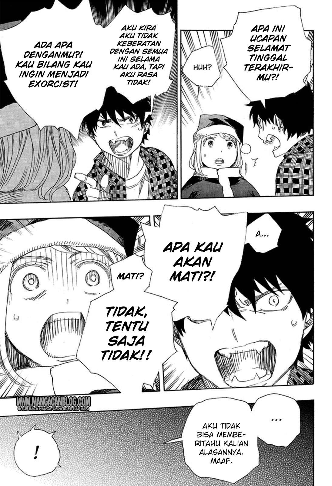 Ao no Exorcist chapter 89 halaman 19