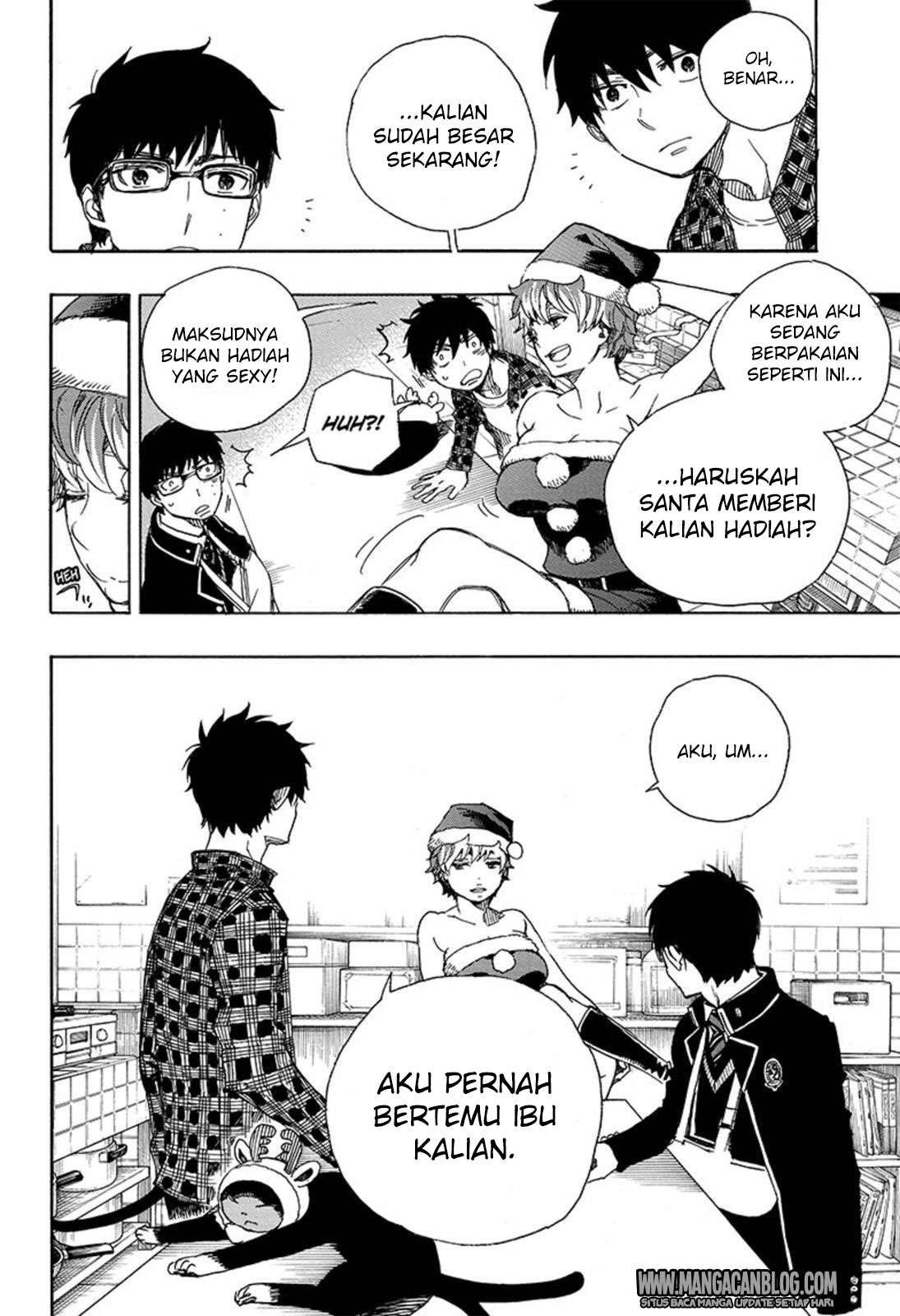 Ao no Exorcist chapter 89 halaman 22
