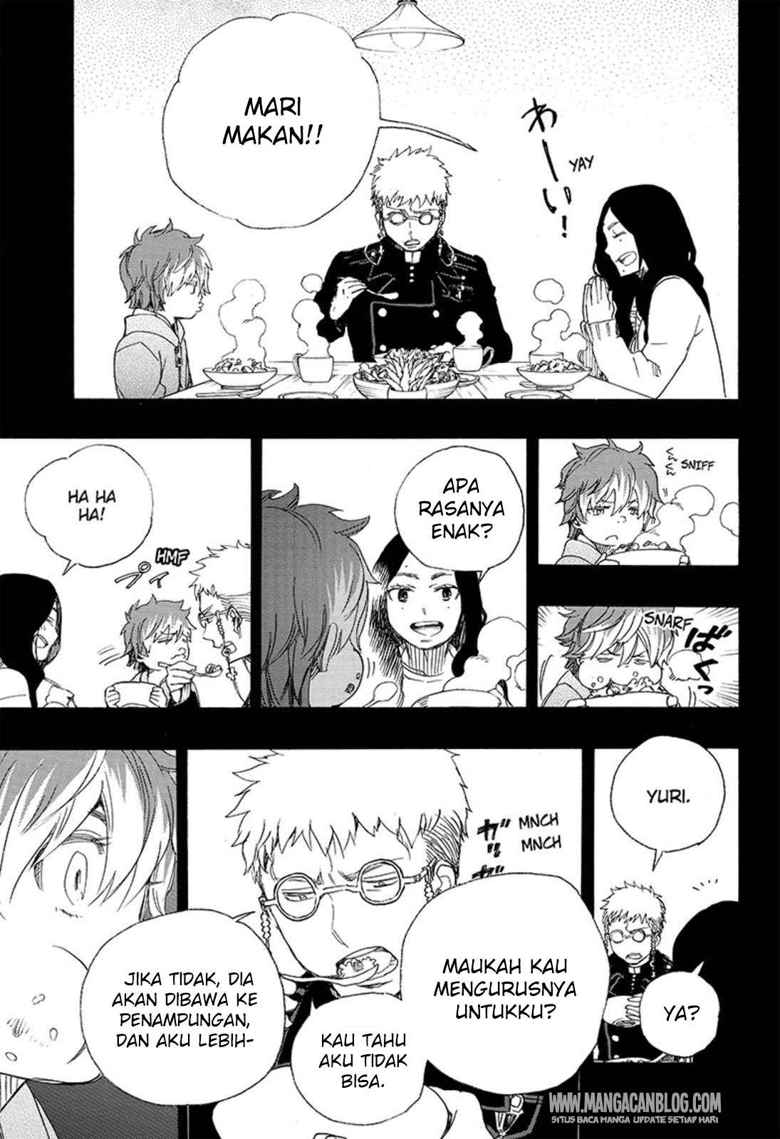 Ao no Exorcist chapter 89 halaman 27