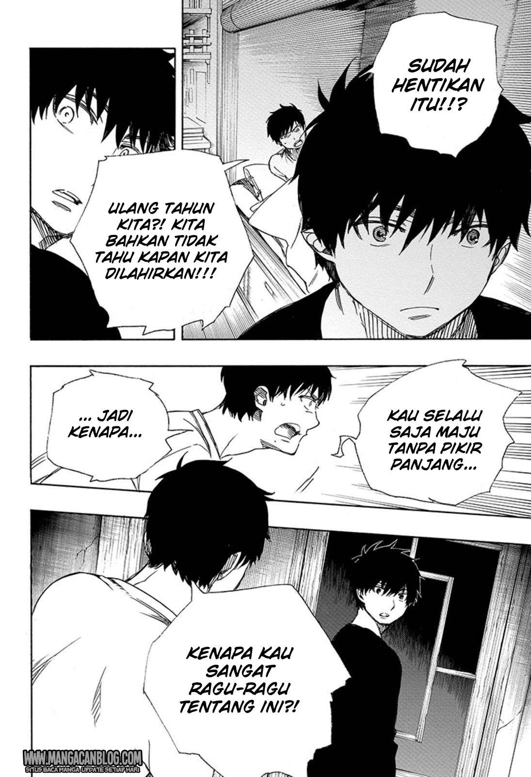 Ao no Exorcist chapter 89 halaman 34