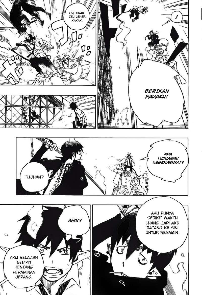 Ao no Exorcist chapter 9 halaman 8