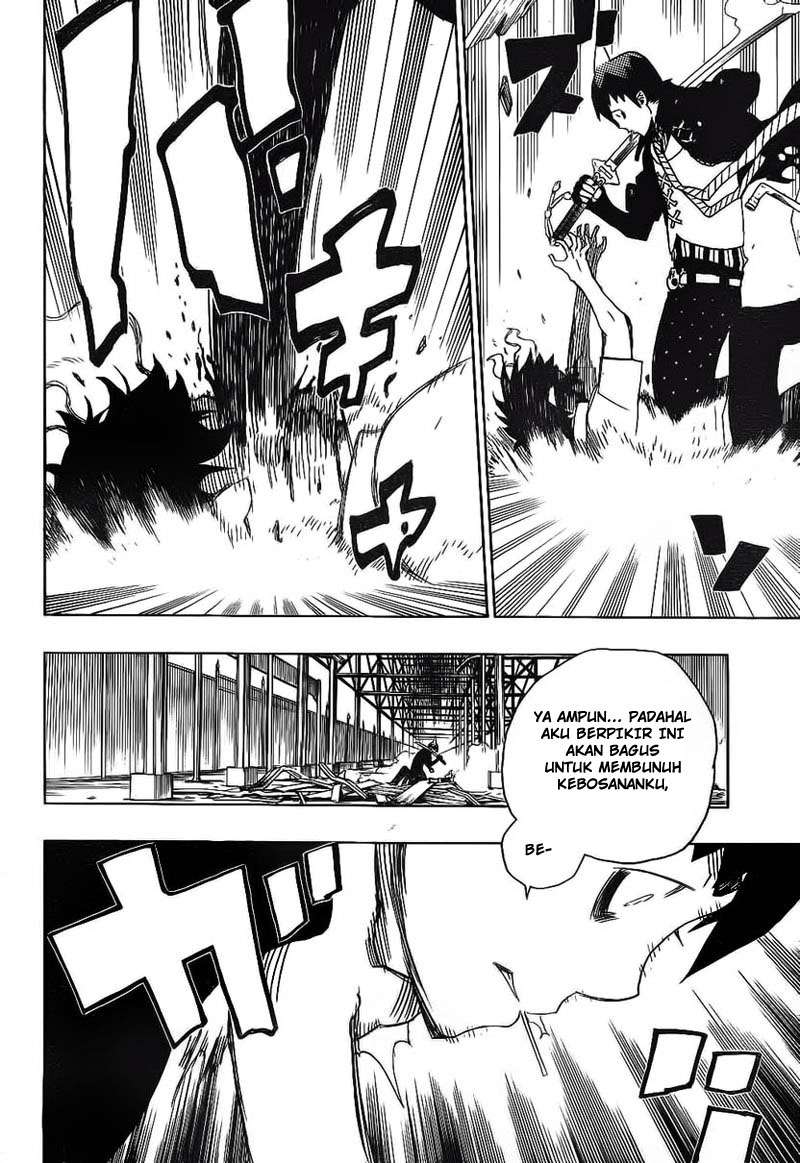 Ao no Exorcist chapter 9 halaman 9
