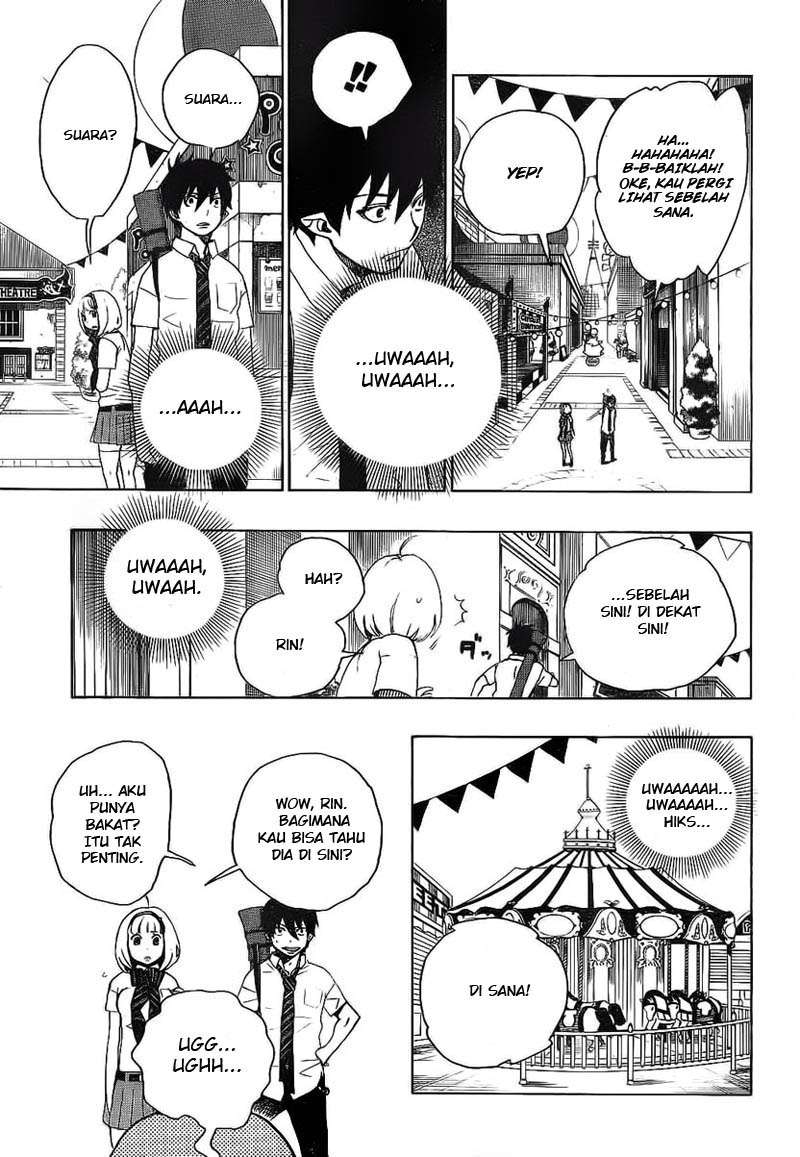 Ao no Exorcist chapter 9 halaman 22