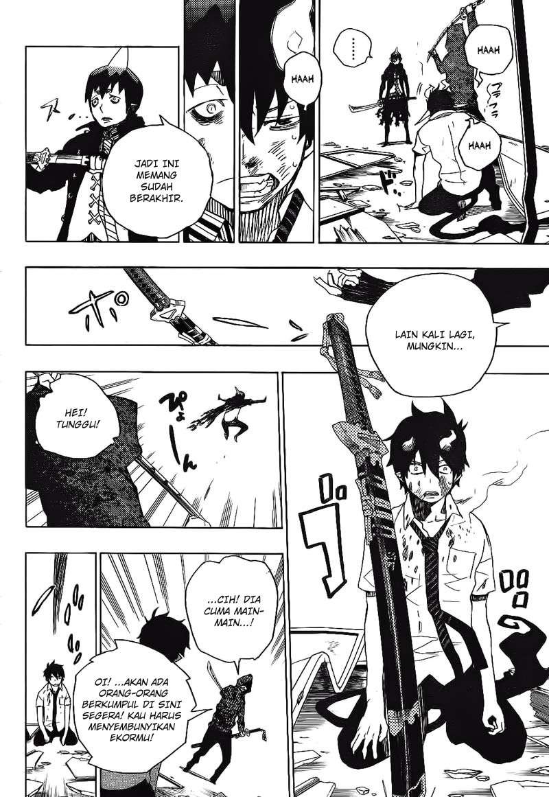Ao no Exorcist chapter 9 halaman 23