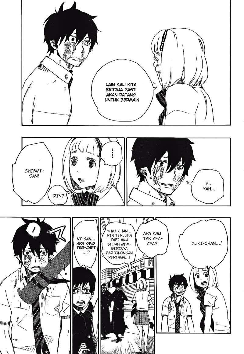 Ao no Exorcist chapter 9 halaman 26