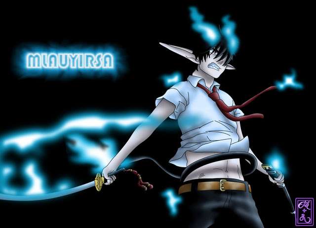 Ao no Exorcist chapter 9 halaman 34