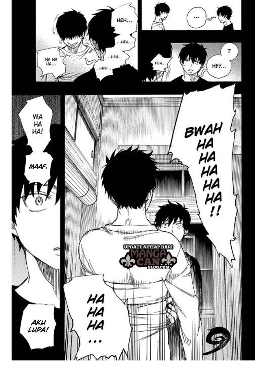 Ao no Exorcist chapter 90 halaman 13