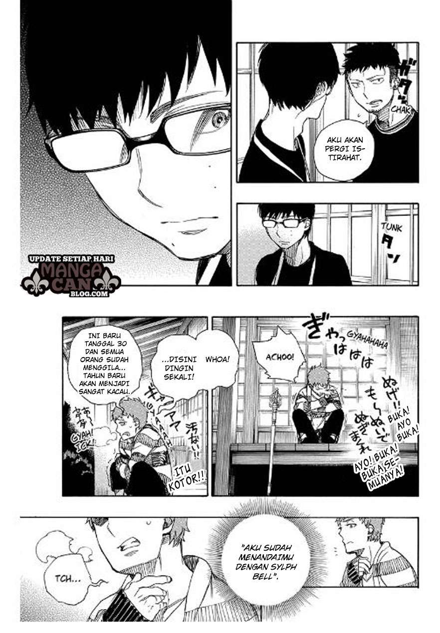 Ao no Exorcist chapter 90 halaman 19