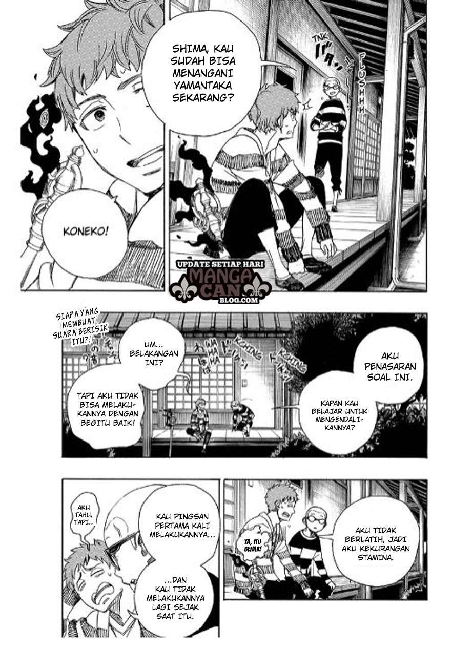 Ao no Exorcist chapter 90 halaman 21