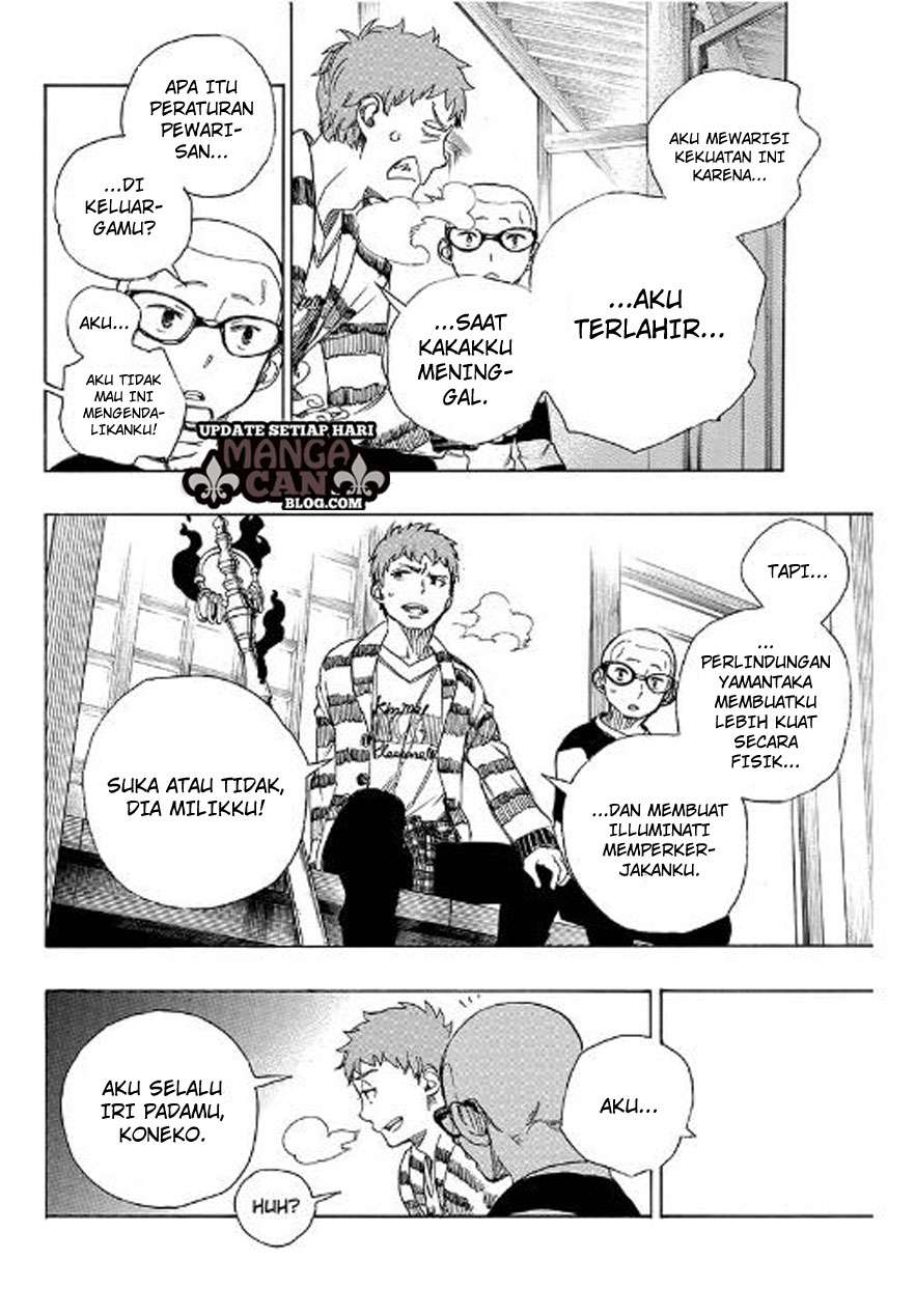 Ao no Exorcist chapter 90 halaman 22