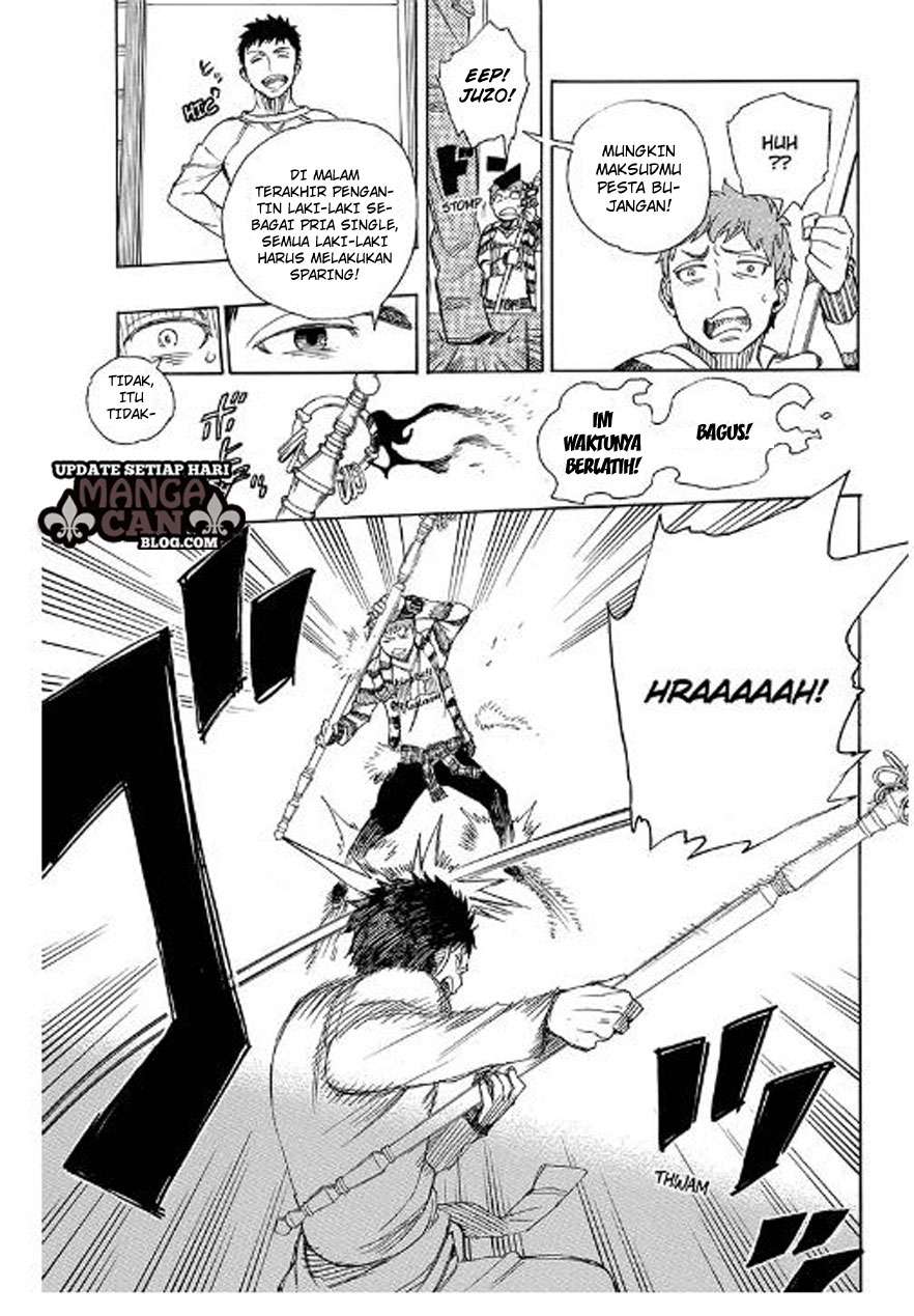 Ao no Exorcist chapter 90 halaman 25