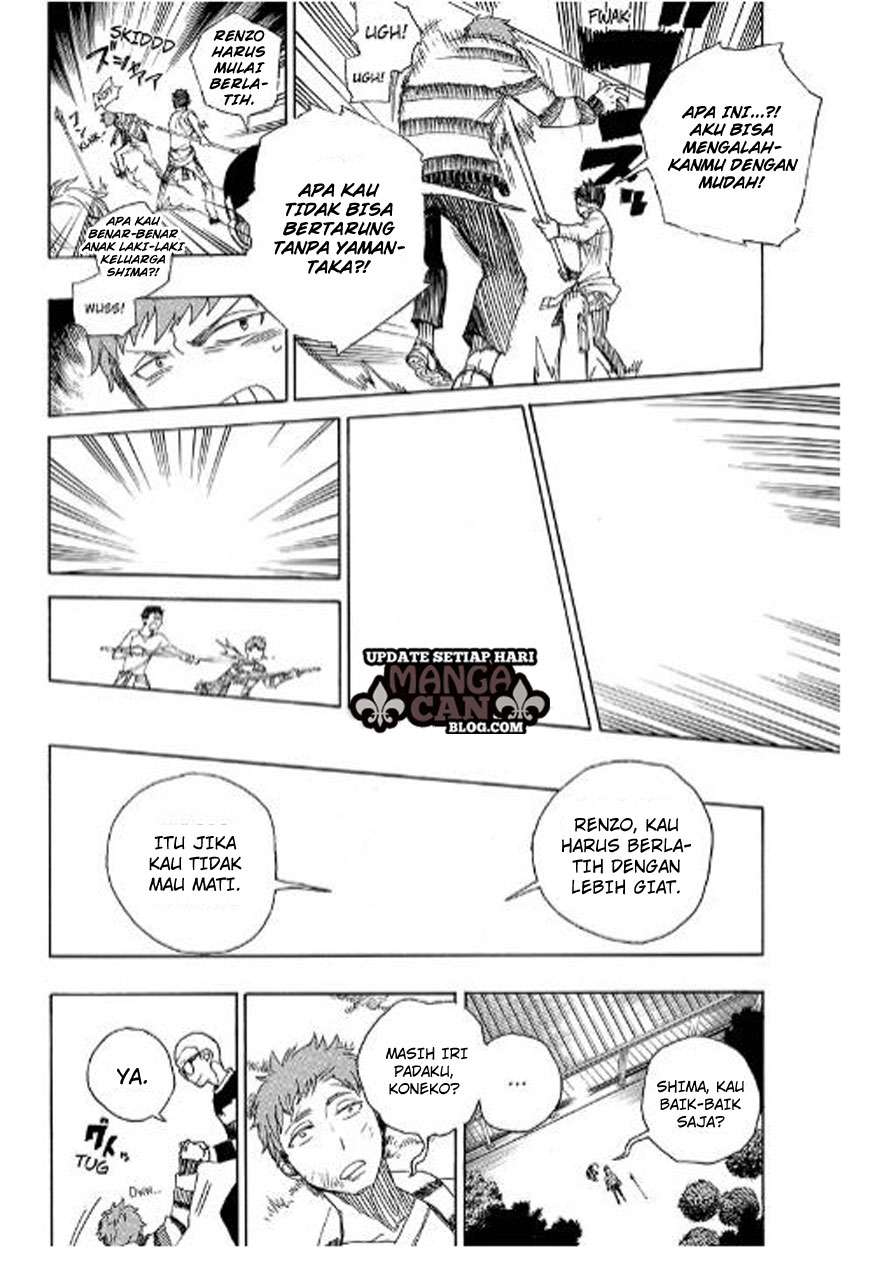 Ao no Exorcist chapter 90 halaman 26