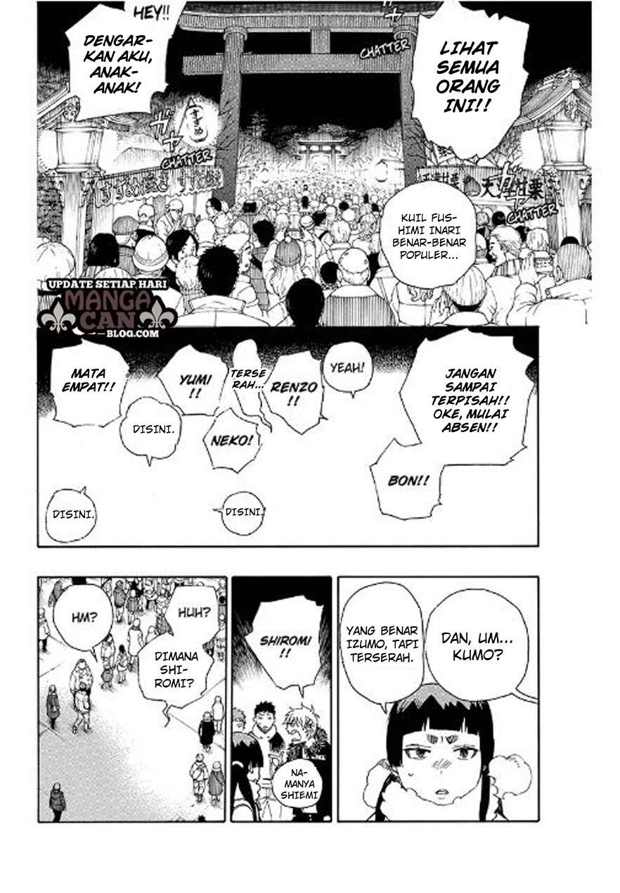 Ao no Exorcist chapter 90 halaman 28
