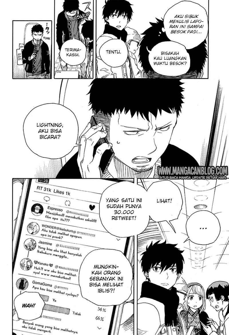 Ao no Exorcist chapter 92 halaman 6