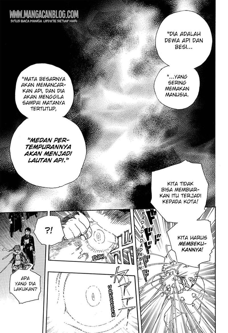 Ao no Exorcist chapter 92 halaman 9