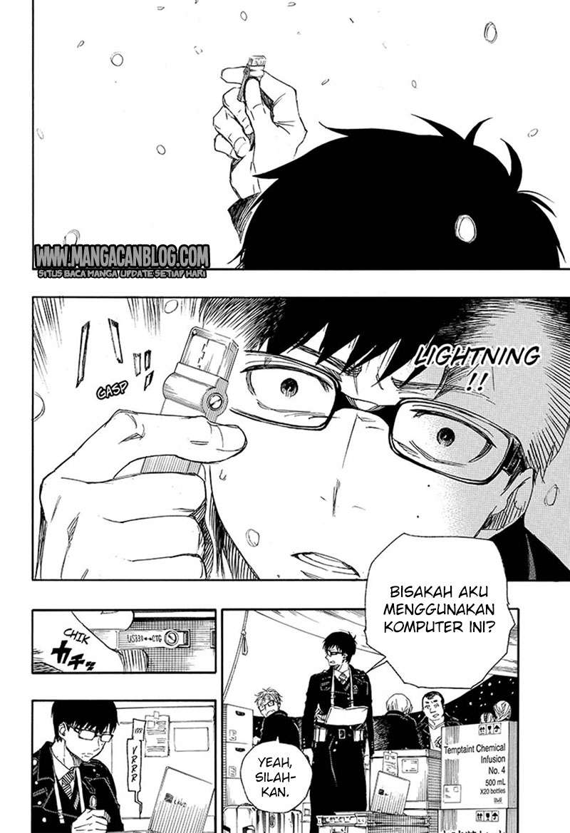 Ao no Exorcist chapter 92 halaman 33
