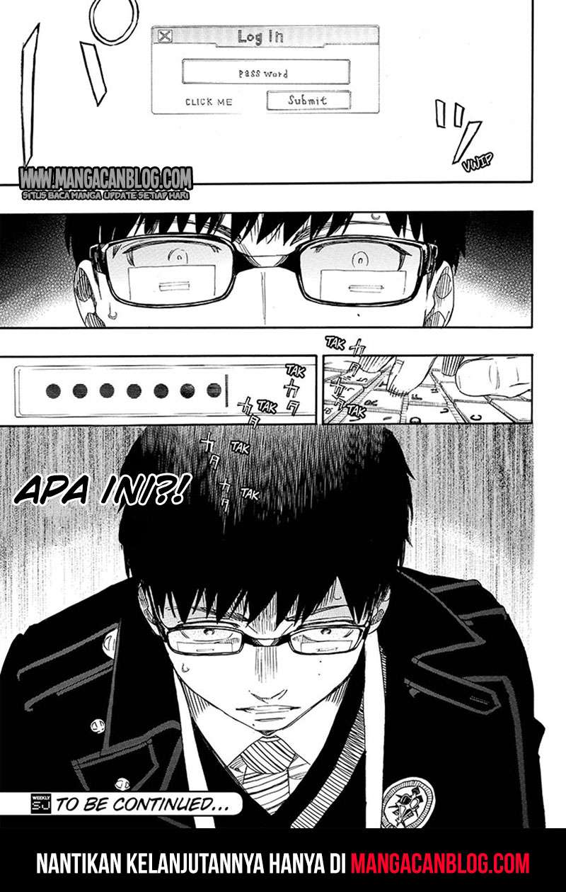 Ao no Exorcist chapter 92 halaman 34