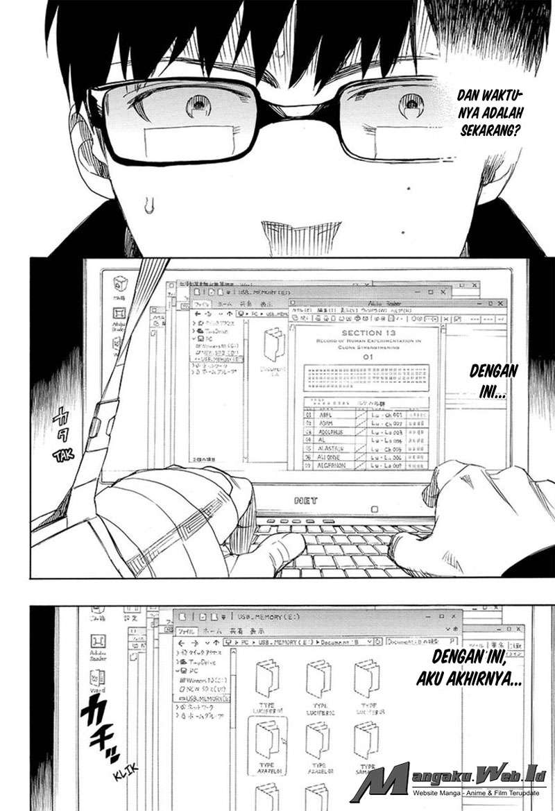 Ao no Exorcist chapter 93 halaman 3