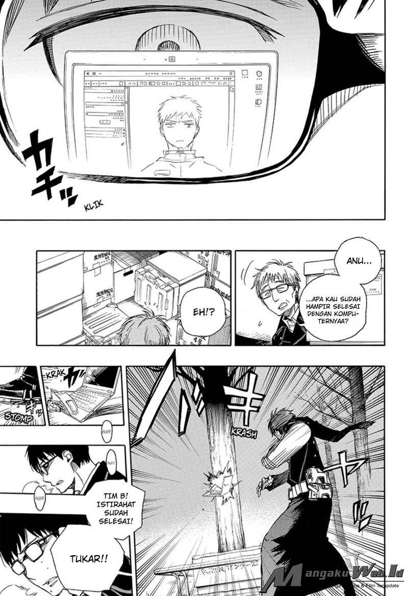 Ao no Exorcist chapter 93 halaman 4